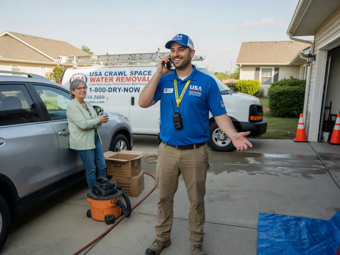 Crawl Space Water Removal Bluff City, AR FAQs